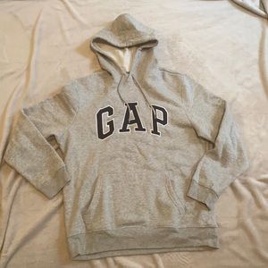 Men’s Medium Grey Gap Hoodie Worn Once
